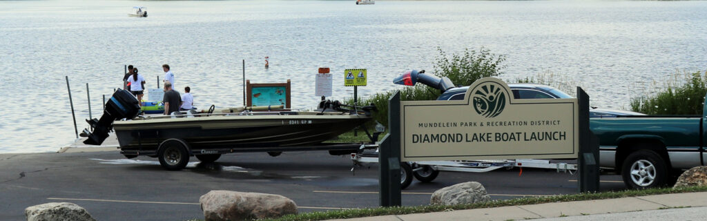 Diamond Lake boat launch