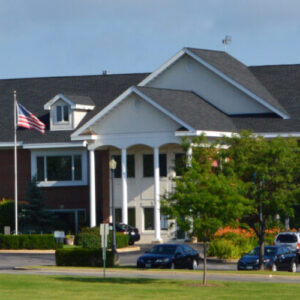 Front of Community Center