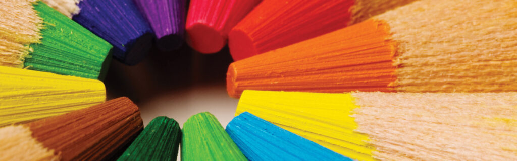 colored pencils