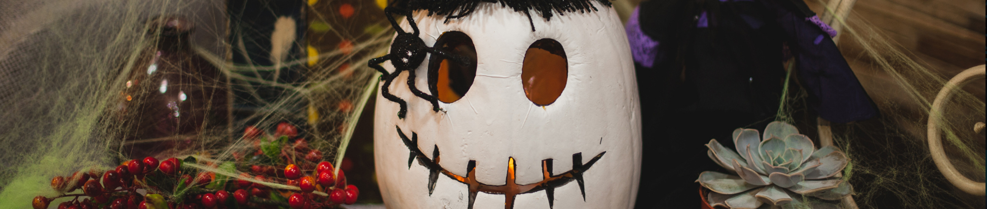 image of decorated pumpkin