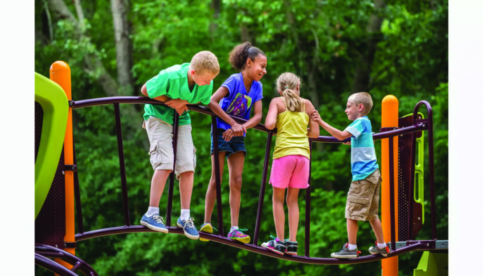 Canyon Climber feature for All-Inclusive Playground concept for Kracklauer Park