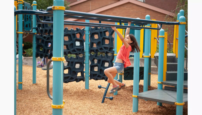 Overhead Parallel Bars feature for All-Inclusive Playground concept for Kracklauer Park